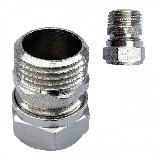 Raccord PER mâle 1/2&quot; x Ø16 à compression