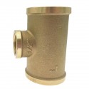 Raccord Té réduit à visser femelle en laiton