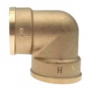 Raccord laiton coudé 90° femelle à visser