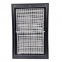 Grille intérieur extérieur plastique avec moustiquaire 140x210mm