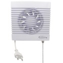Extracteur d'air avec un interrupteur à cordon Ø120 158m3/h 16 W