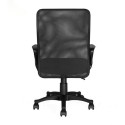JAMES Fauteuil de bureau pivotante en maille confort