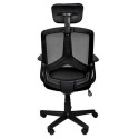 MALA Fauteuil de bureau pivotante et inclinable avec appuie-tete reglable
