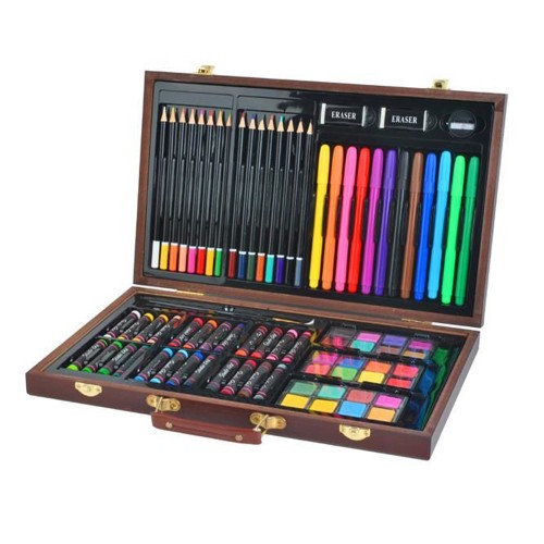 Mallette Crayons versions ouvertes et fermées