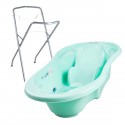 Baignoire 2 en 1 Vert avec Pieds