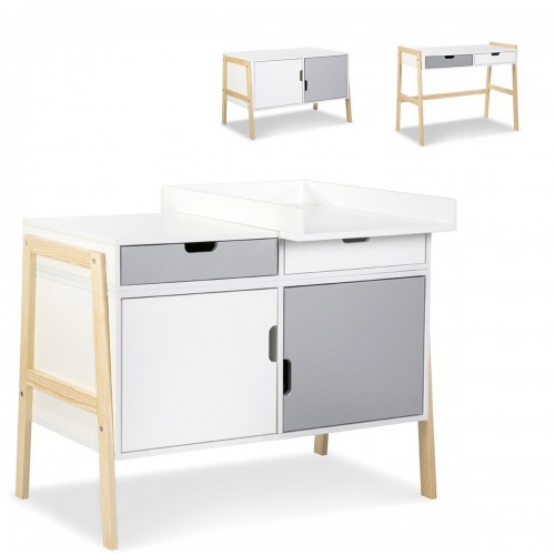 Commode à langer évolutive